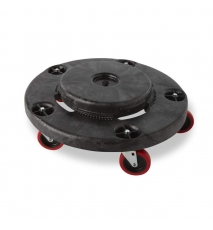 Carucior silentios containere Brute 113.4 kg, negru