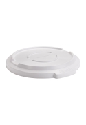 Capac pentru container mare rotund Titan 120L,alb