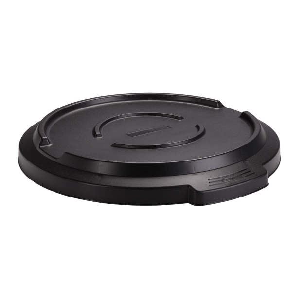 Capac pentru container mare rotund Titan 120L,negru Capac pentru container mare rotund Titan 120L,negru