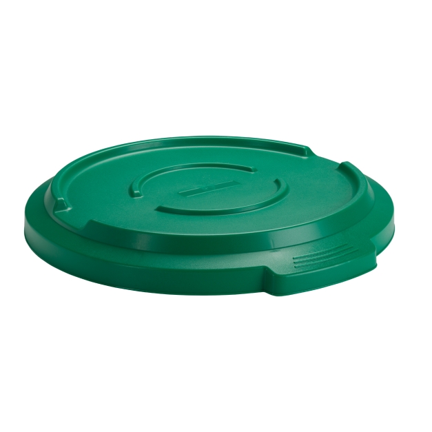 Capac pentru container mare rotund Titan 120L,verde