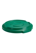 Capac pentru container mare rotund Titan 120L,verde