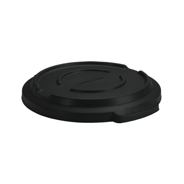 Capac pentru container mediu rotund Titan 85L,negru Capac pentru container mediu rotund Titan 85L,negru