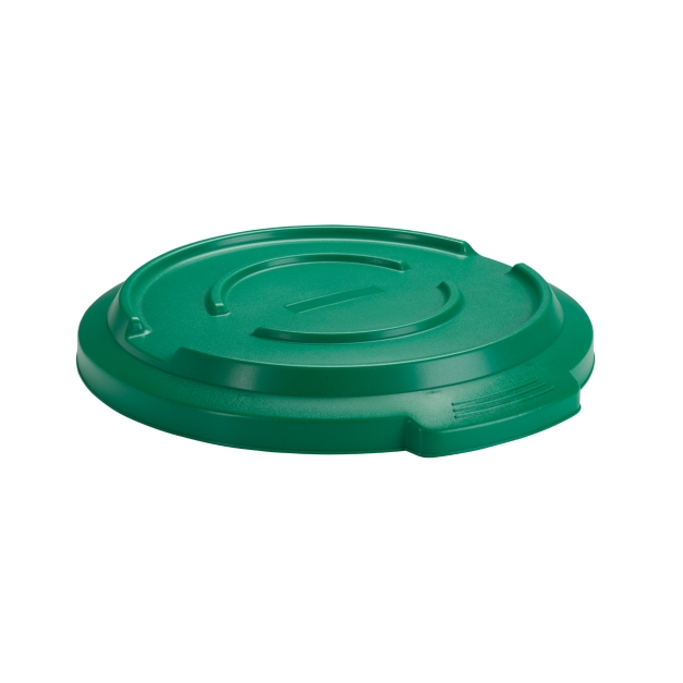 Capac pentru container mediu rotund Titan 85L,verde