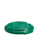 Capac pentru container mediu rotund Titan 85L,verde