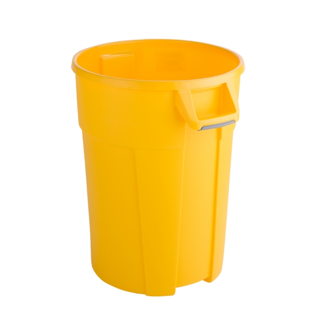 Container mare rotund Titan 120L, galben Container mare rotund Titan 120L, galben