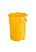 Container mare rotund Titan 120L, galben