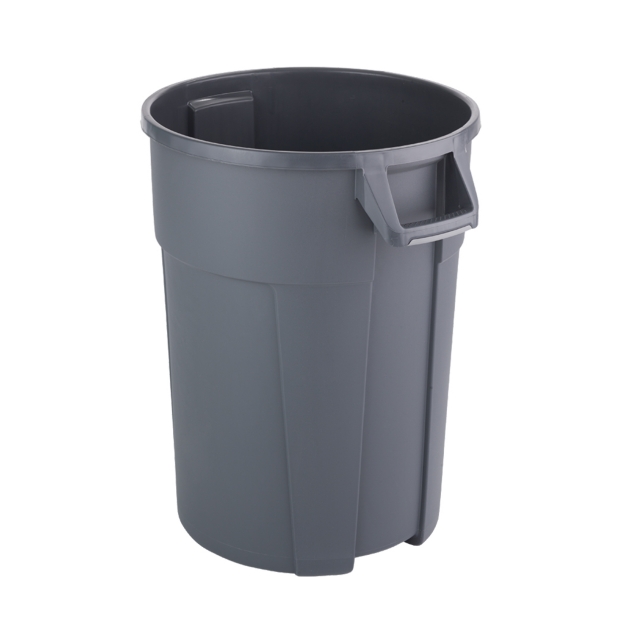 Container mare rotund Titan 120L, gri Container mare rotund Titan 120L, gri