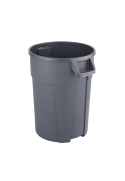 Container mare rotund Titan 120L, gri
