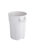 Container mediu rotund Titan 85L, alb