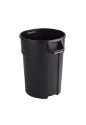 Container mediu rotund Titan 85L, negru