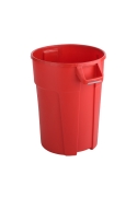 Container mediu rotund Titan 85L, rosu