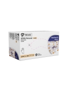 Manusi din latex nepudrate albe - Shield