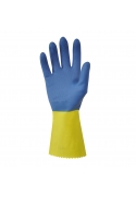 Manusi din latex - Duo Plus 60, albastre