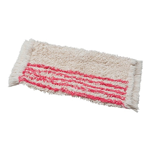 Mop plat Twixter Basic 40 cm, alb/rosu