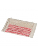 Mop plat Twix Classic 30 cm, alb/rosu