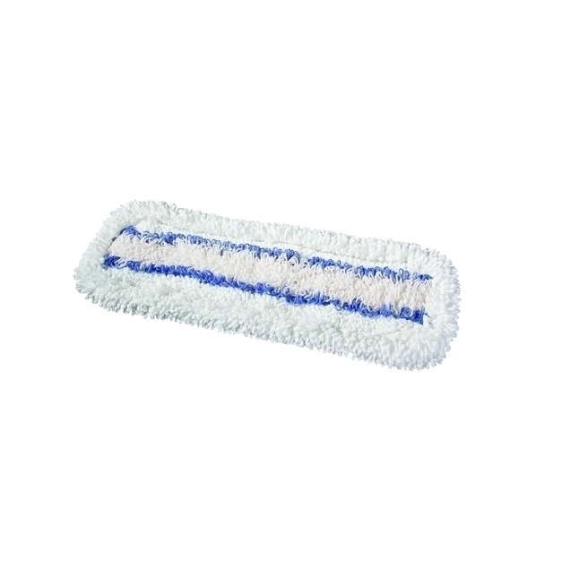 Mop plat Clipper Tronic 40 cm, alb/albastru