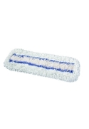 Mop plat Clipper Tronic 40 cm, alb/albastru
