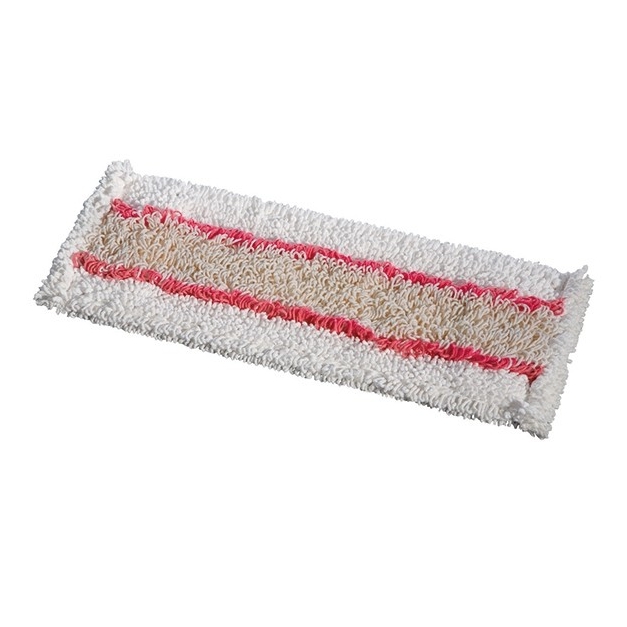 Mop plat Sprint Tronic 50 cm, alb/rosu