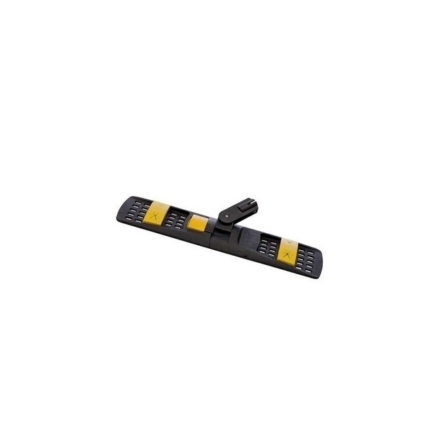 Suport mop Sprint Plus cu cleme 50 cm, negru/galben