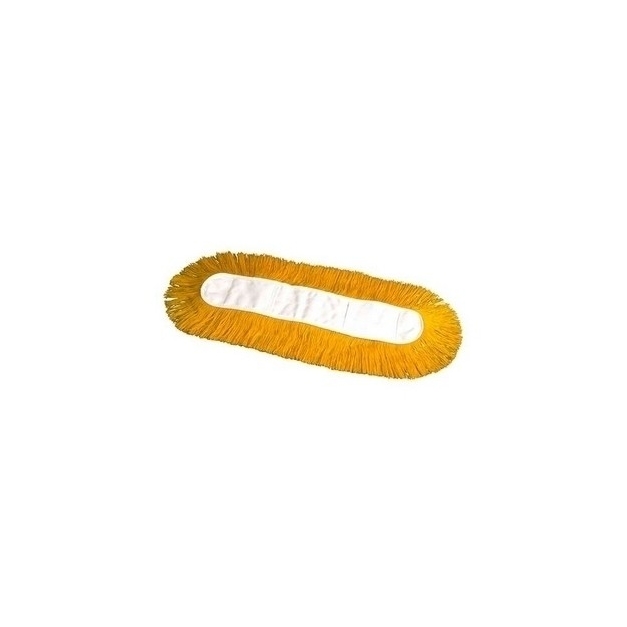 Mop plat Damp Acryl cu buzunar 60 cm, galben