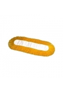Mop plat Damp Acryl cu buzunar 60 cm, galben