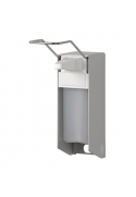 Dispenser sapun lichid / dezinfectant Ingo-Man cu levier, 1000 ml, aluminiu - OpHardt