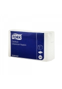 Servetele de masa 25 X 30 cm, N2, albe, 250 buc/pachet - Tork