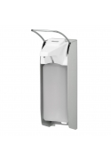 Dispenser sapun lichid / dezinfectant Ingo-Man cu levier si afisaj, 1000 ml, aluminiu- OpHardt