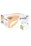 Prosoape de hartie verzi, pliate in V easy Green V250 21.5X25 cm - Lucart