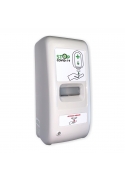 Dozator cu senzor pentru solutie dezinfectant maini, sapun lichid,1 litru, alb