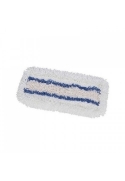 Mop plat cu velcro Scandic Mono Tronic 28 cm, alb/albastru