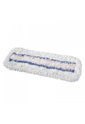 Mop plat Clipper Tronic 50 cm, alb/albastru