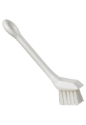 Perie curatare vase pentru gatit, 165 mm, peri duri, alba - Vikan