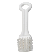 Perie curatare vase pentru gatit, 165 mm, peri duri, alba - Vikan