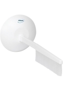 Perie cu protectie mana anti-taiere, peri medii, 500 mm, alba