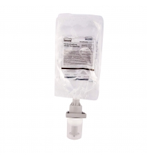 Pachet 3 rezerve sapun spuma dezinfectant 75% alcool + dispenser Flex spuma dezinfectant 1300 ml, alb
