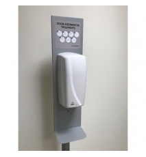 Statie de dezinfectare maini cu dispenser profesional senzor 1000ml Statie de dezinfectare maini cu dispenser profesional senzor 1000ml