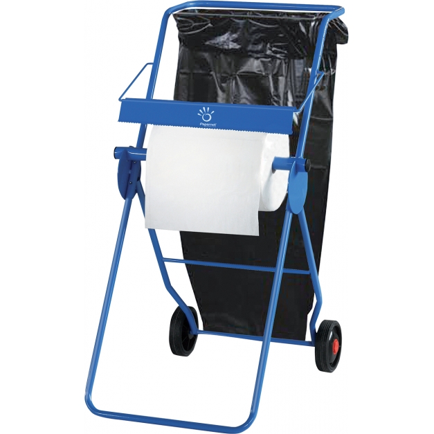 Dispenser rola industriala 406973, cu roti si suport pentru sac, 1 buc - Papernet