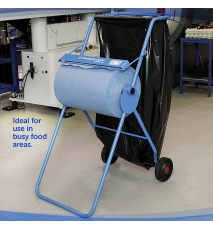 Dispenser stativ mobil pentru rola lavete de hartie industriala - Kimberly-Clark