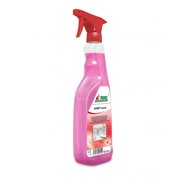 Solutie de curatare obiecte sanitare pentru calcar, sapun, reziduri grase si cosmetice, gata de utilizare, 750ml, pH 2