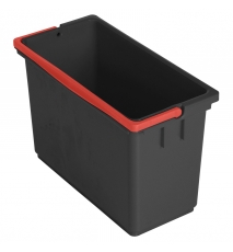 Galeata rectangulara pe coduri de culori, constructie robusta, gradata, 8L - Vermop
