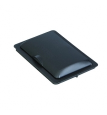 Capac galeata rectangulara 6 L, rezistent la actiunea chimicalelor agresive - Vermop