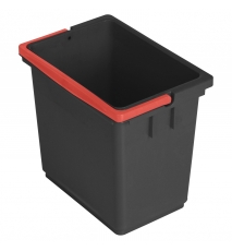 Galeata rectangulara 6 L, compatibila cu sistemul de carucioare pentru curatenie din gama Equipe si Mistral - Vermop