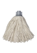 Mop franjurat din bumbac Mini Aquva, alb - Vermop