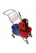 Carucior curatenie Mistral VIII Plus 2 x 17 L - Vermop