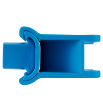 Suport perete Hygienic Hi-Flex, 3-5 produse, coduri de culori, 420 mm - Vikan